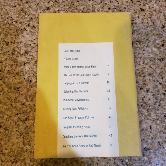 Boy Scout Den Leader Coach Handbook - Picture 2 of 2